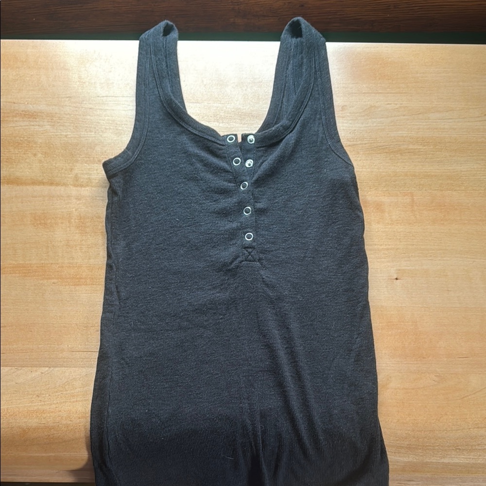 Aerie button snap tank top